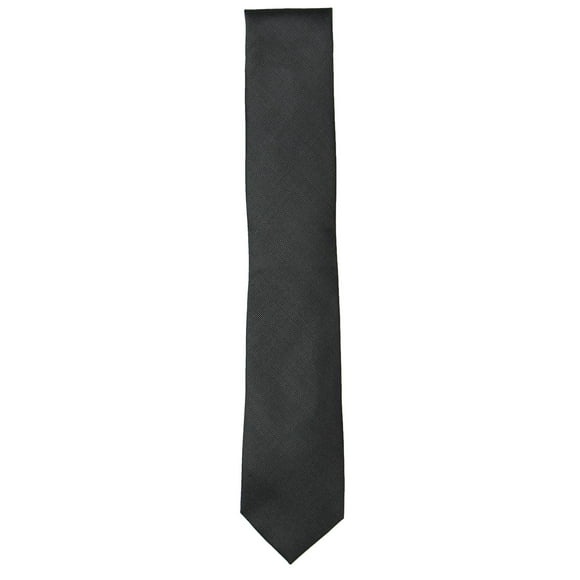 $115 Kenneth Cole Men Red Black Stripe Dress Slim Silk Tie Skinny Necktie 57 X 3
